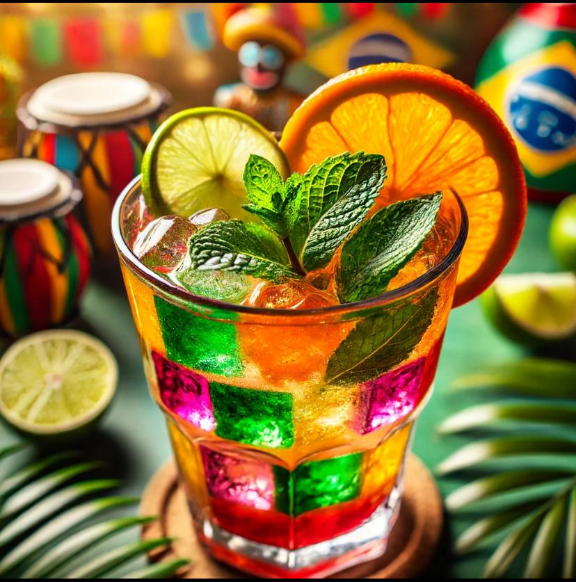 Caipirinha com cachaça